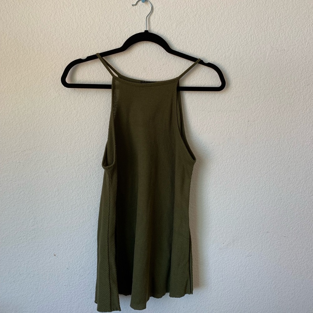Green summer top